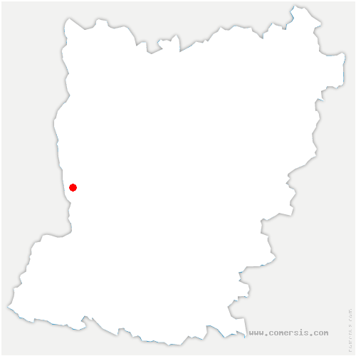 carte de localisation de Mareil-en-Champagne