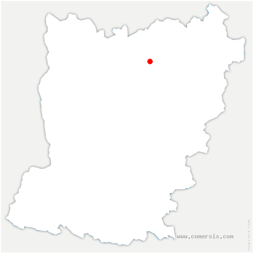 carte de localisation de Marolles-les-Braults 