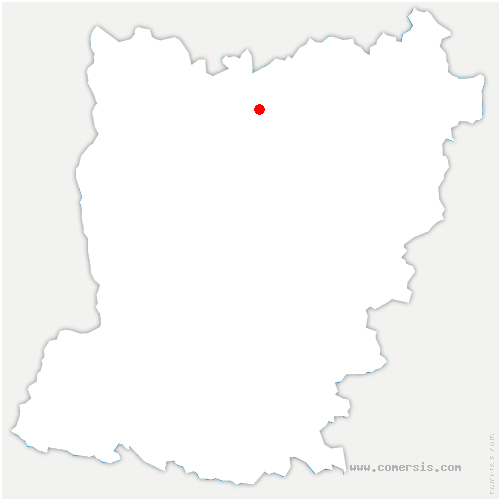 carte de localisation des Mées