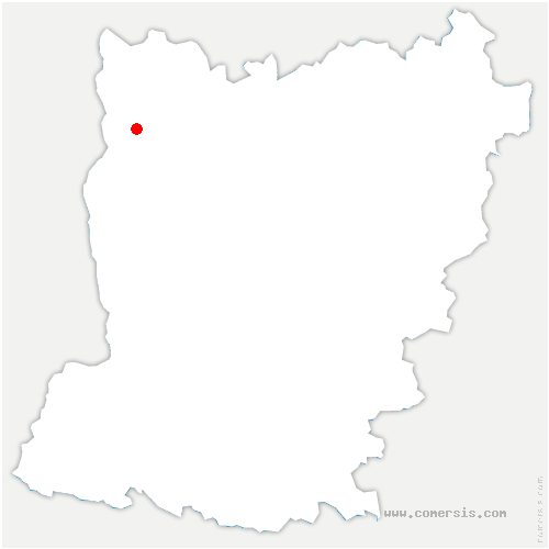 carte de localisation de Mont-Saint-Jean