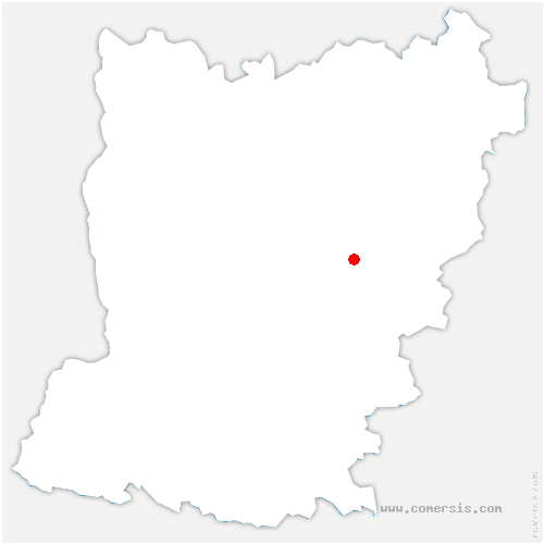 carte de localisation de Montchevrel
