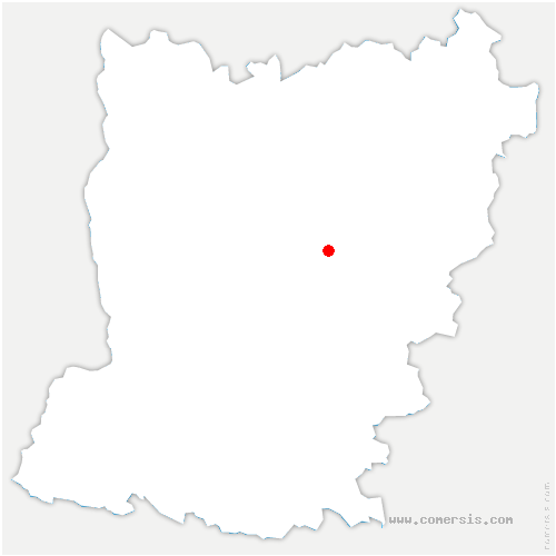 carte de localisation de Montfort-le-Gesnois