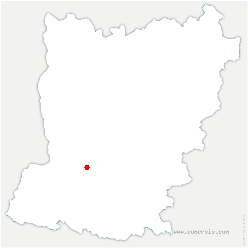 carte de localisation de Montigné-le-Brillant