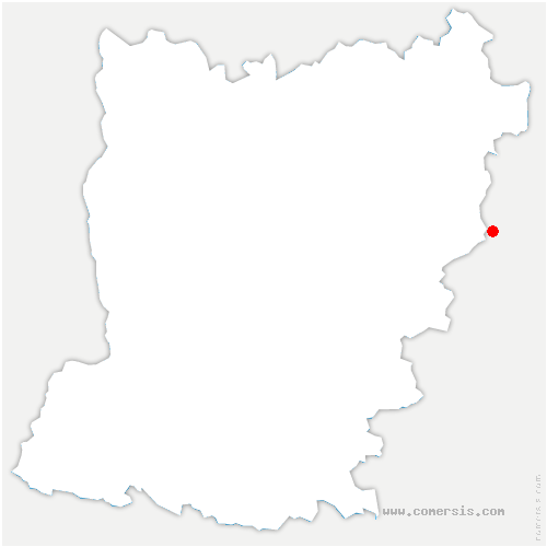 carte de localisation de Moussonvilliers