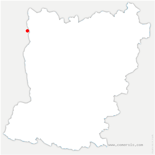 carte de localisation de Noëllet
