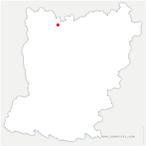 carte de localisation d'Oisseau-le-Petit