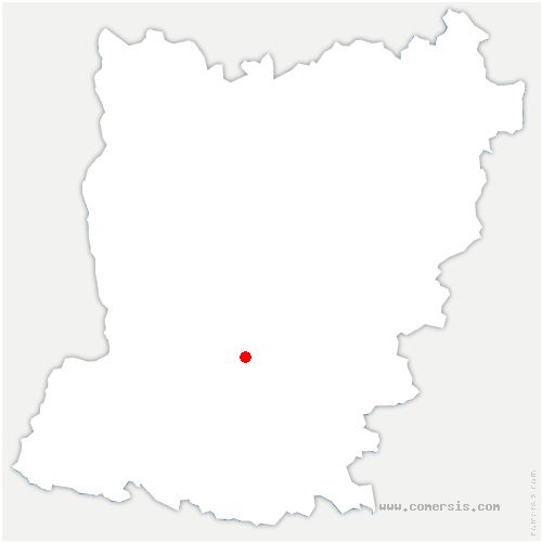 carte de localisation de Parigné-le-Pôlin