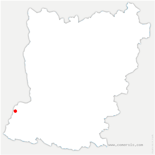 carte de localisation de Pincé