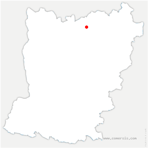 carte de localisation de Pizieux