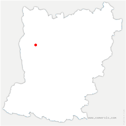 carte de localisation de Rouez