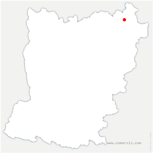 carte de localisation de Saint-Aignan-de-Couptrain