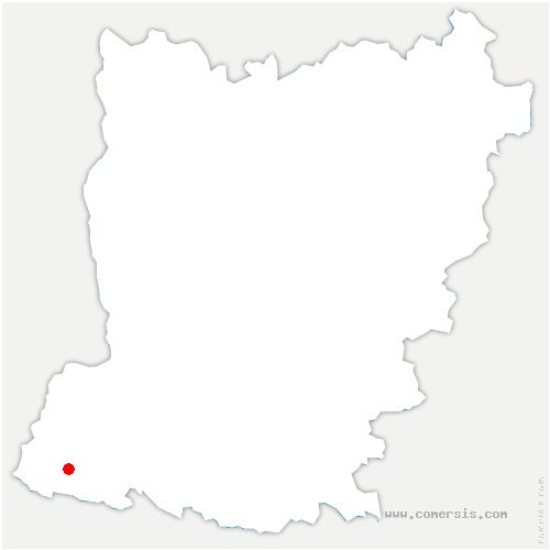 carte de localisation de Saint-Aignan-sur-Roë