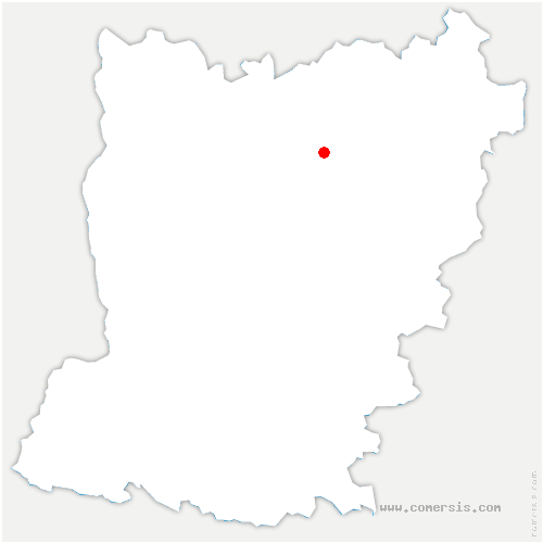 carte de localisation de Saint-Aignan