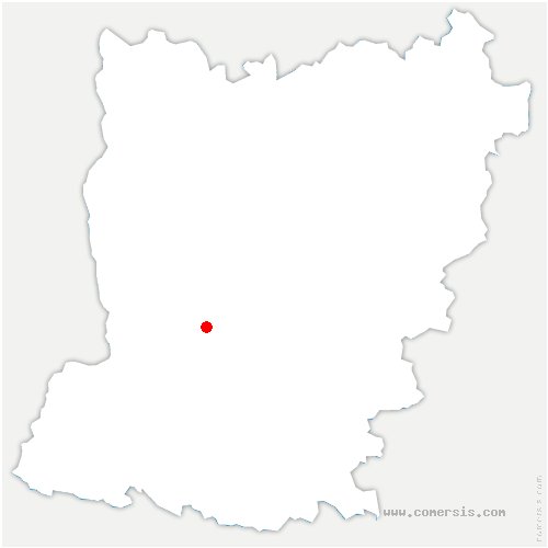 carte de localisation de Saint-Berthevin