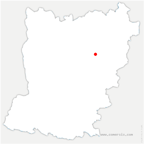 carte de localisation de Saint-Célerin