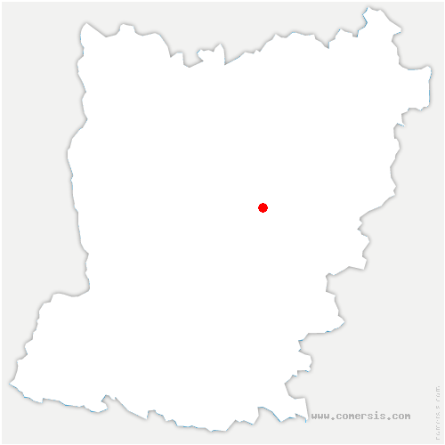 carte de localisation de Saint-Corneille