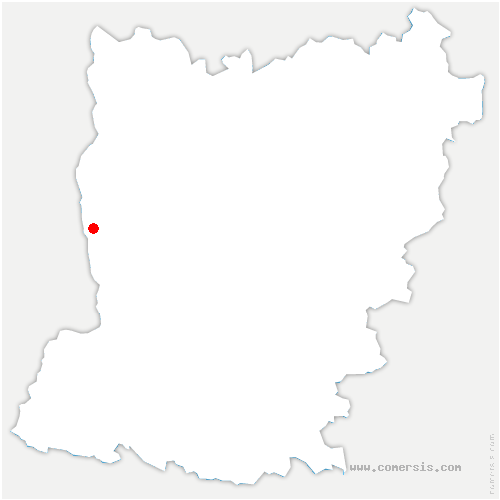 carte de localisation de Saint-Denis-d'Orques