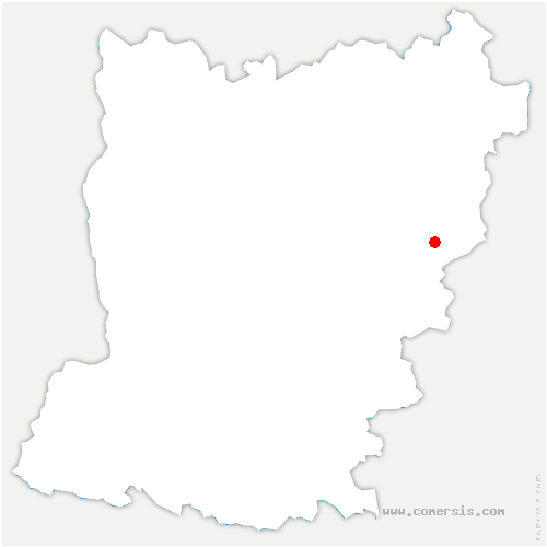 carte de localisation de Saint-Georges-sur-Erve