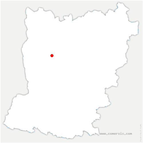 carte de localisation de Saint-Germain-le-Guillaume