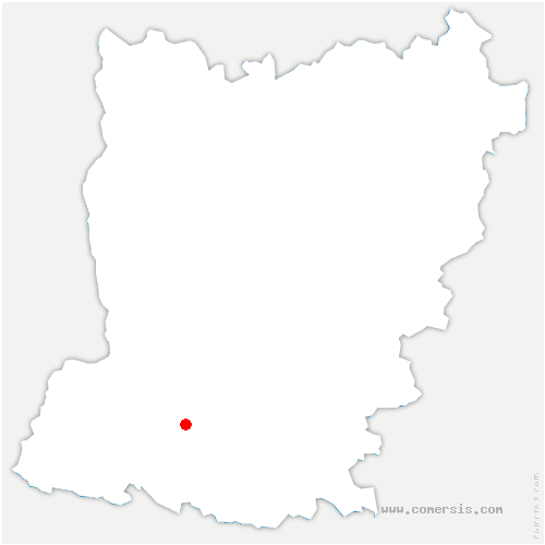 carte de localisation de Saint-Jean-de-la-Motte