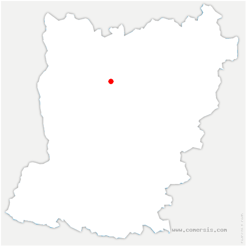 carte de localisation de Saint-Marceau