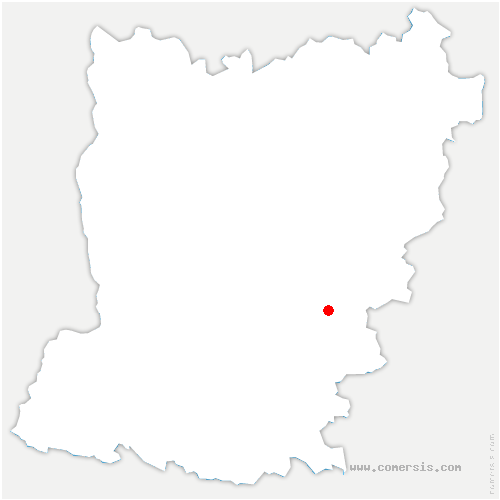 carte de localisation de Saint-Mars-de-Locquenay