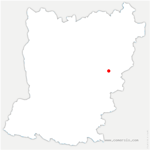 carte de localisation de Saint-Ouen-de-Sécherouvre