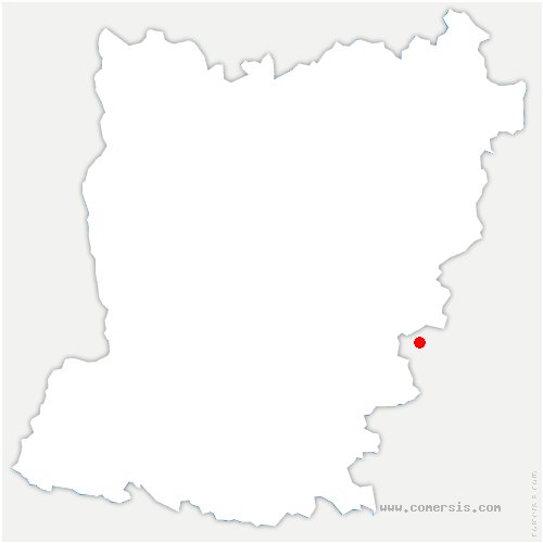 carte de localisation de Saint-Ouen-de-la-Cour