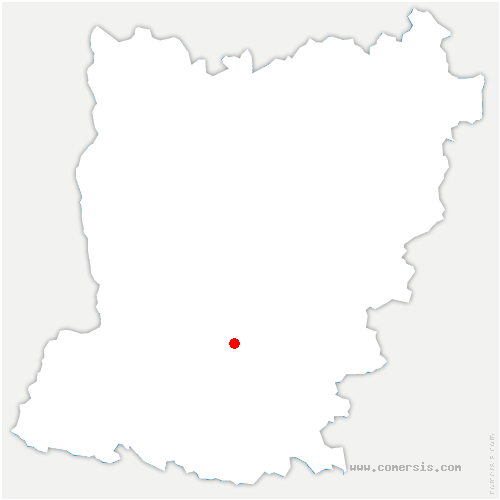 carte de localisation de Saint-Ouen-en-Belin
