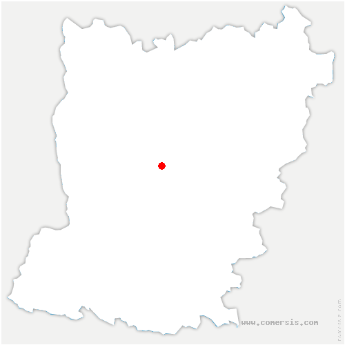 carte de localisation de Saint-Pavace