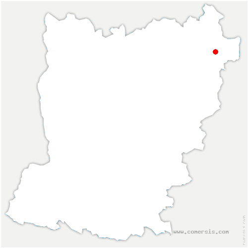 carte de localisation de Saint-Pierre-des-Nids