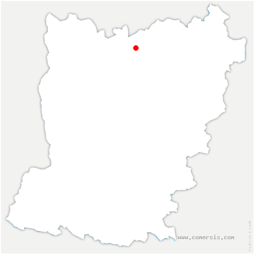 carte de localisation de Saint-Rémy-du-Val