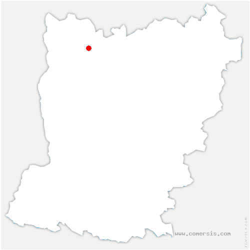 carte de localisation de Saint-Sauveur-de-Flée