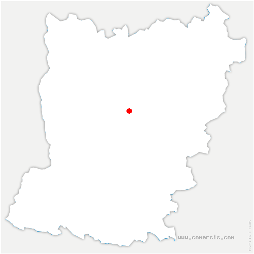 carte de localisation de Savigné-l'Évêque