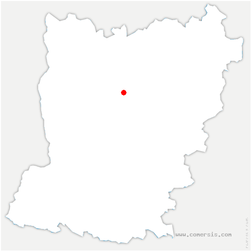 carte de localisation de Souligné-sous-Ballon