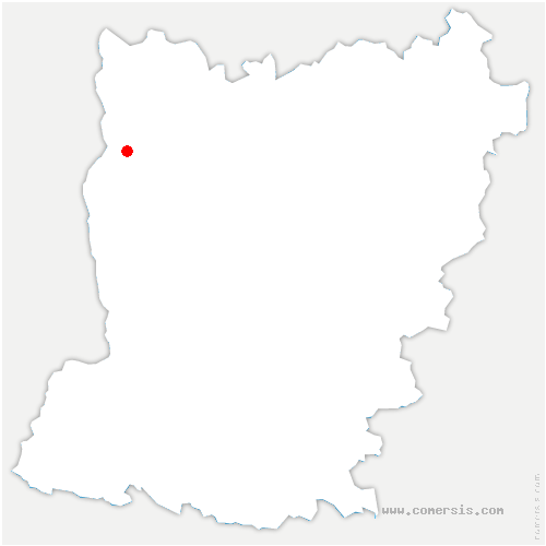 carte de localisation du Tremblay