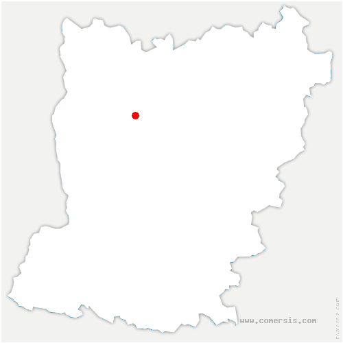 carte de localisation du Tronchet