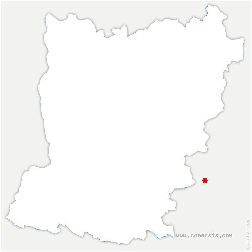 carte de localisation de Vancé