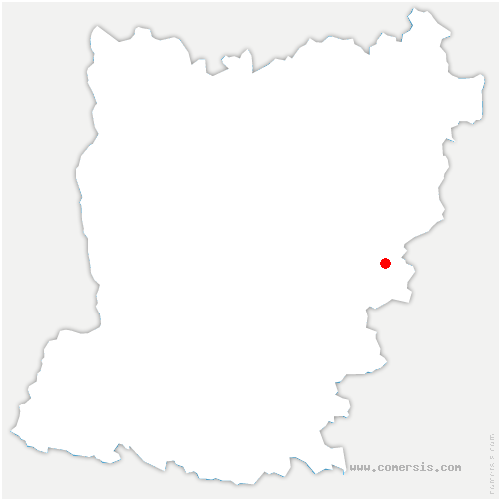 carte de localisation de Villiers-sous-Mortagne