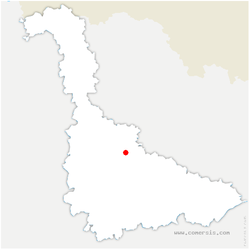 carte de localisation de Bourgaltroff