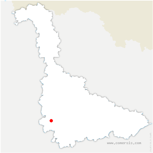 carte de localisation de Bulligny