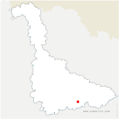 carte de localisation d'Épiez-sur-Meuse