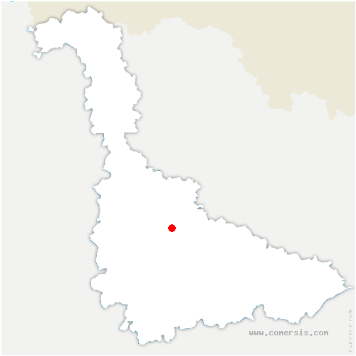 carte de localisation de Guébestroff