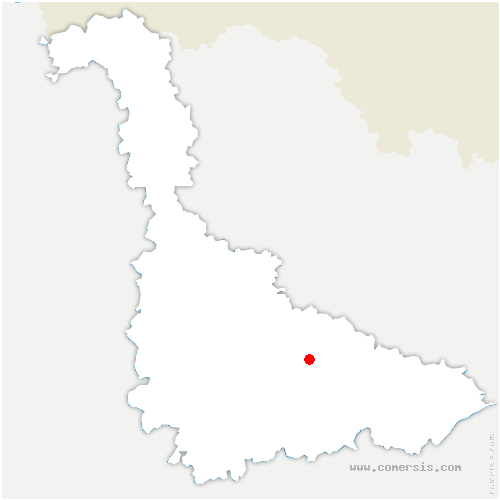 carte de localisation de Kerprich-aux-Bois