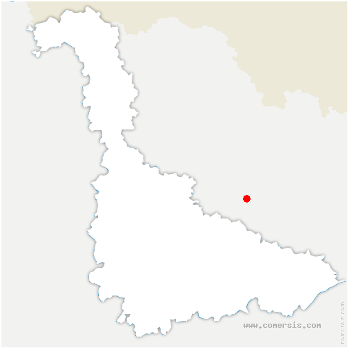 carte de localisation de Richecourt