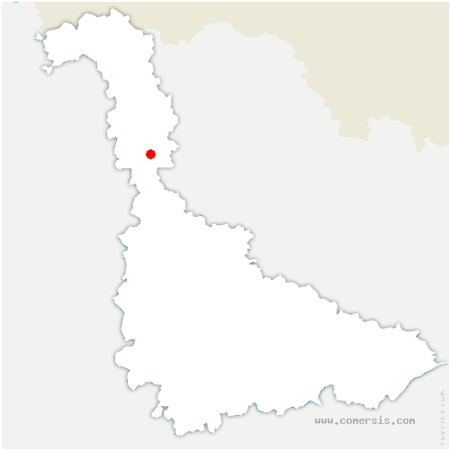 carte de localisation de Roupeldange