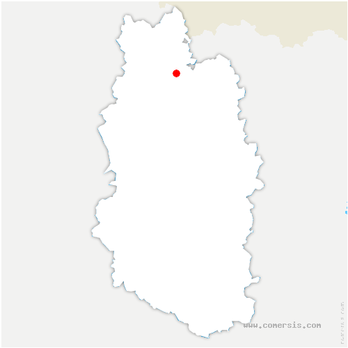 carte de localisation d'Aingoulaincourt