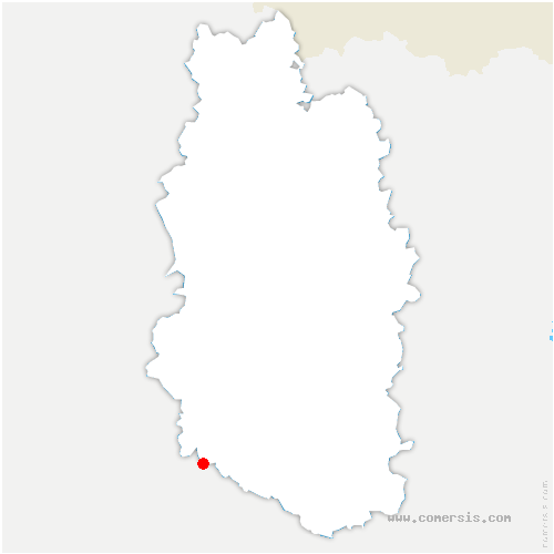 carte de localisation d'Allain