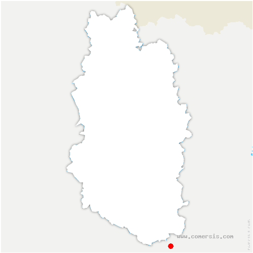 carte de localisation d'Apremont