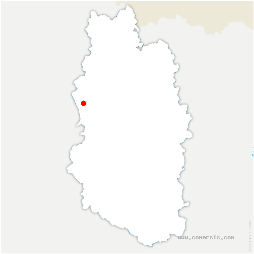 carte de localisation de Aubréville